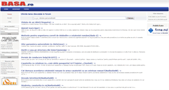Desktop Screenshot of basa.ro